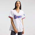 Texas Rangers Women's Home Limited Jersey - White