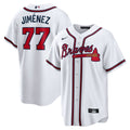 Joe Jiménez Atlanta Braves Home Replica Player Jersey - White