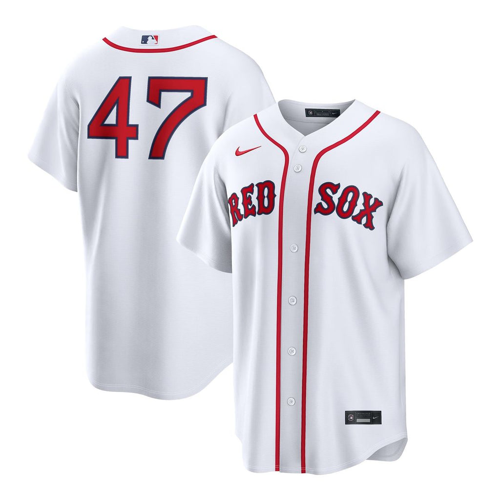 Jovani Moran Boston Red Sox Home Replica Jersey - White