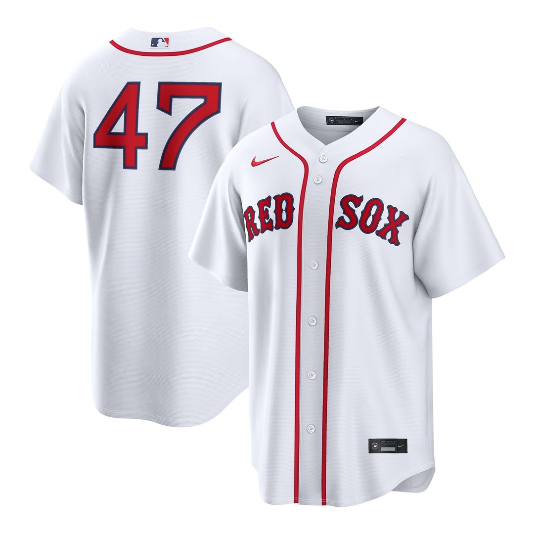 Jovani Moran Boston Red Sox Home Replica Jersey - White