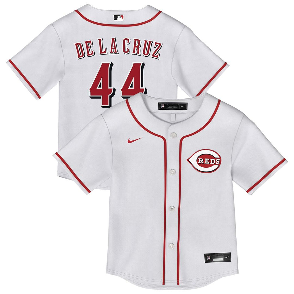 Elly De La Cruz Cincinnati Reds Toddler Home Replica Player Jersey - White