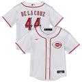 Elly De La Cruz Cincinnati Reds Toddler Home Replica Player Jersey - White