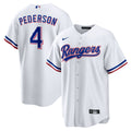 Joc Pederson Texas Rangers Home Replica Jersey - White