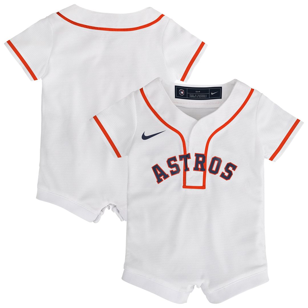 Houston Astros Infant Home Replica Romper Jersey - White