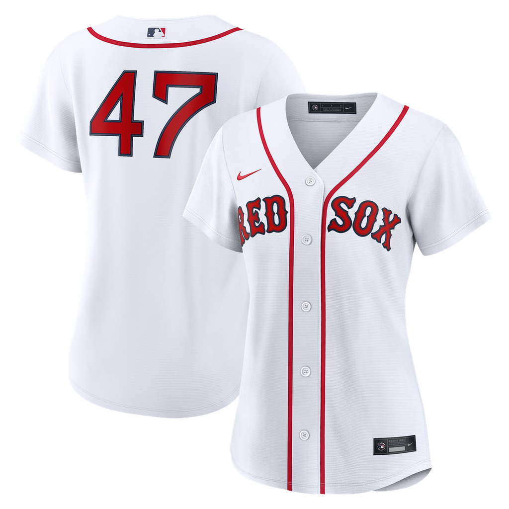 Jovani Moran Boston Red Sox Women's Home Replica Jersey - White