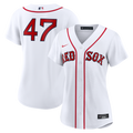 Jovani Moran Boston Red Sox Women's Home Replica Jersey - White