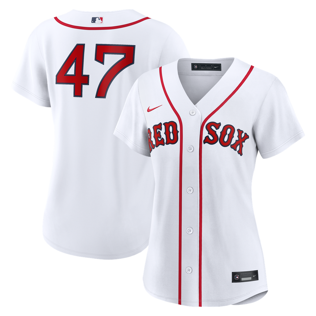 Jovani Moran Boston Red Sox Women's Home Replica Jersey - White