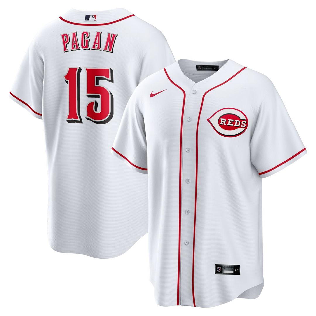 Emilio Pagán Cincinnati Reds Home Replica Jersey - White
