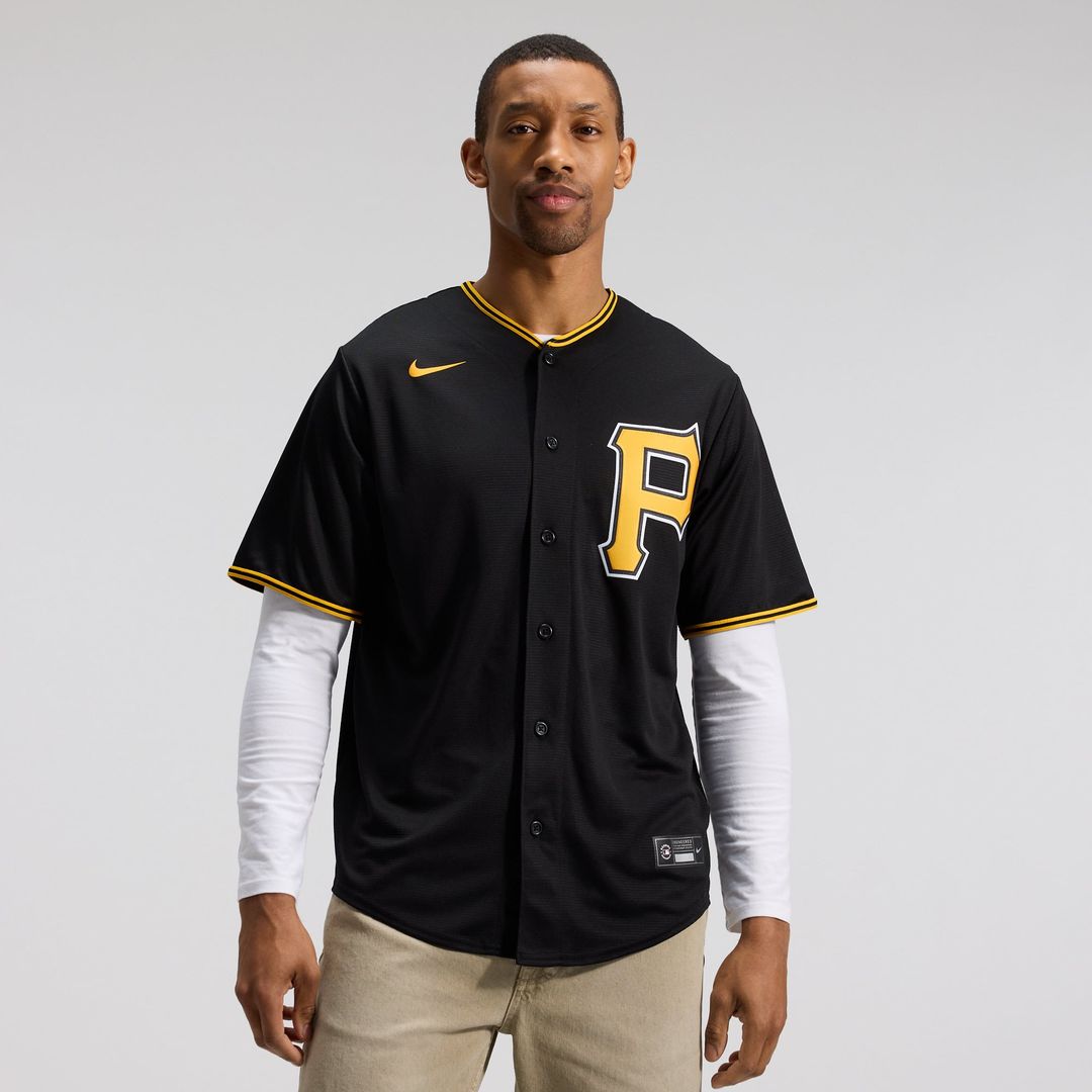 Pittsburgh Pirates Home Replica Team Jersey - White