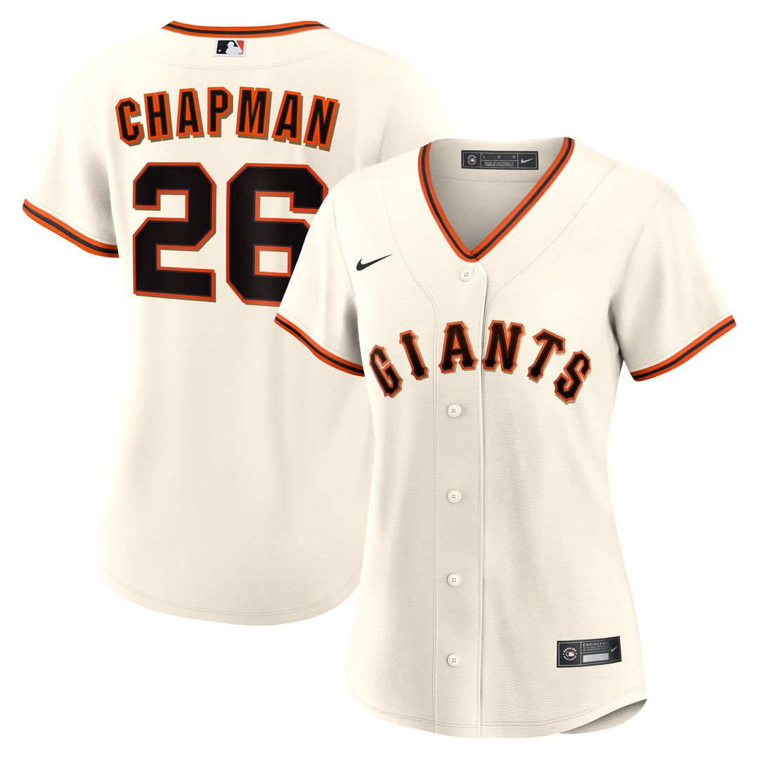 Matt Chapman San Francisco Giants Women's Home Replica Jersey - Cream