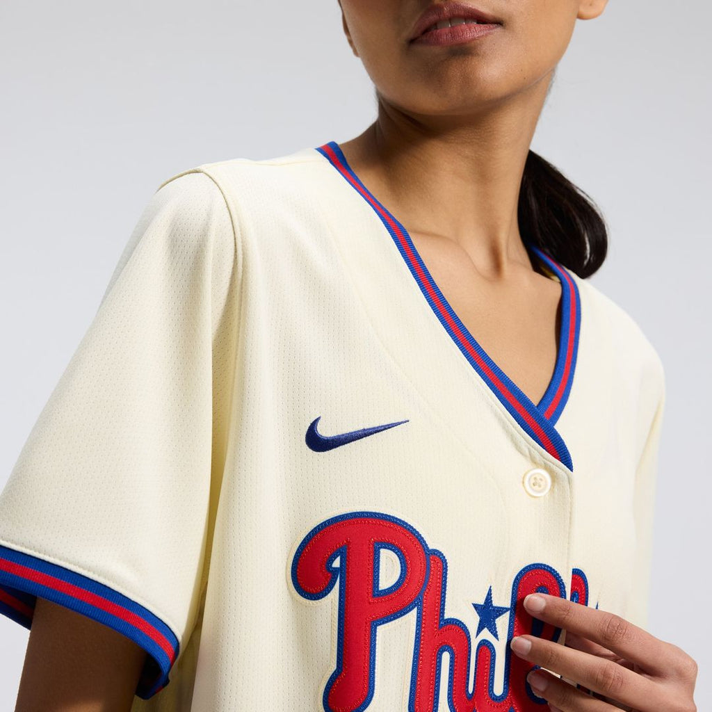 Ryan Howard Philadelphia Phillies Women's Alternate 2 Limited Jersey - Cream