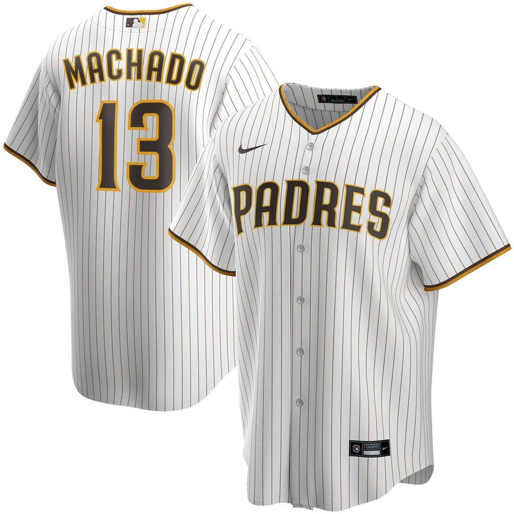 Manny Machado San Diego Padres Home Replica Player Jersey - White