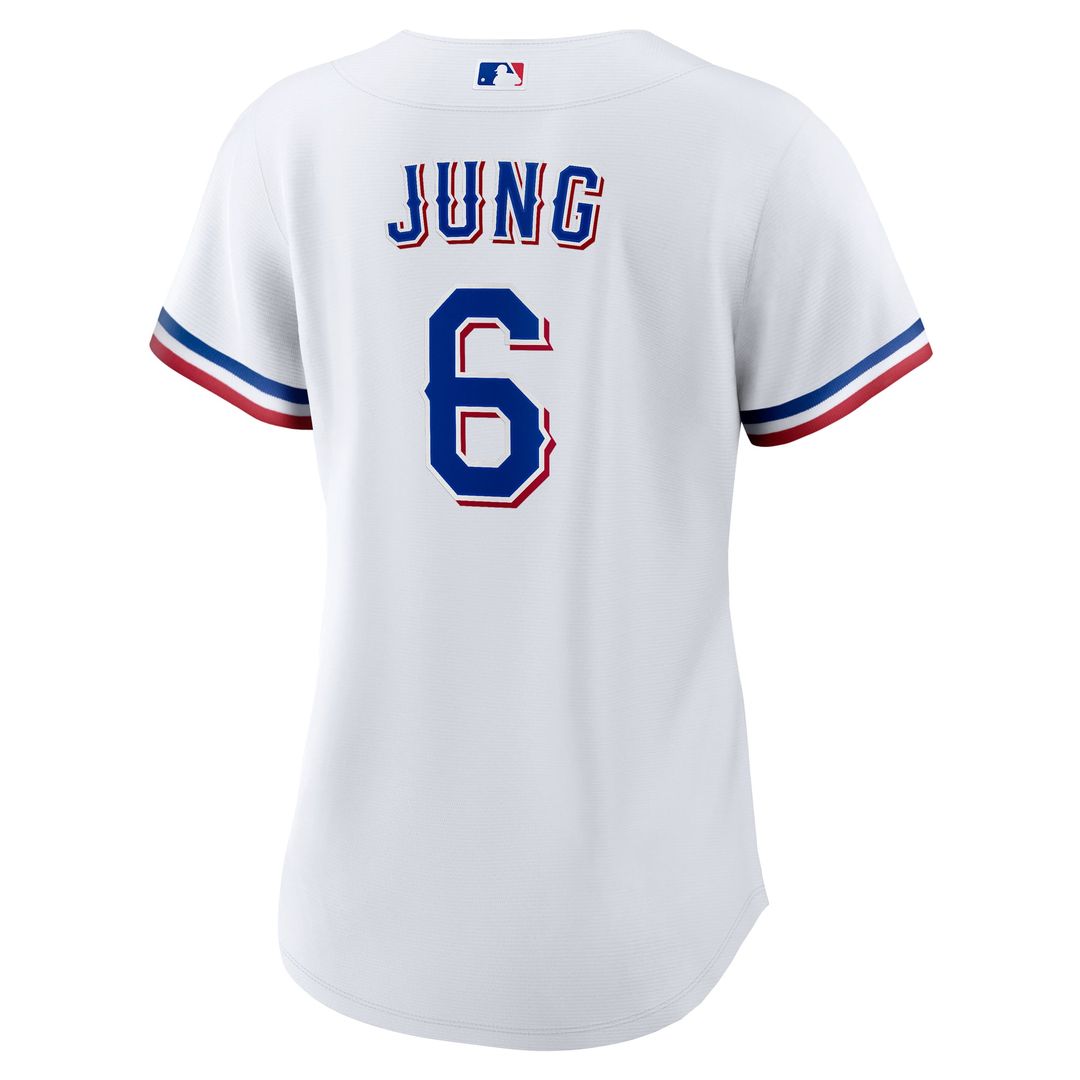 Josh Jung Texas Rangers Women's Home Replica Jersey - White