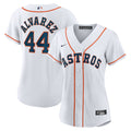 Yordan Alvarez Houston Astros Women's Home Replica Jersey - White