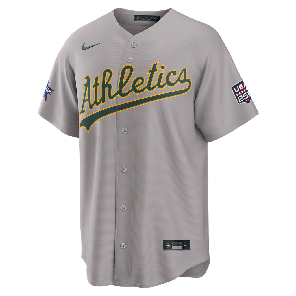 2026 All - Star Game Athletics Shea Langeliers Gray Replica Jersey