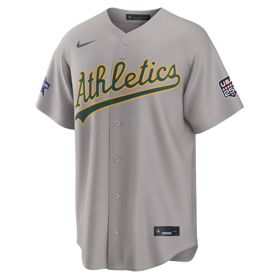 2026 All - Star Game Athletics Shea Langeliers Gray Replica Jersey
