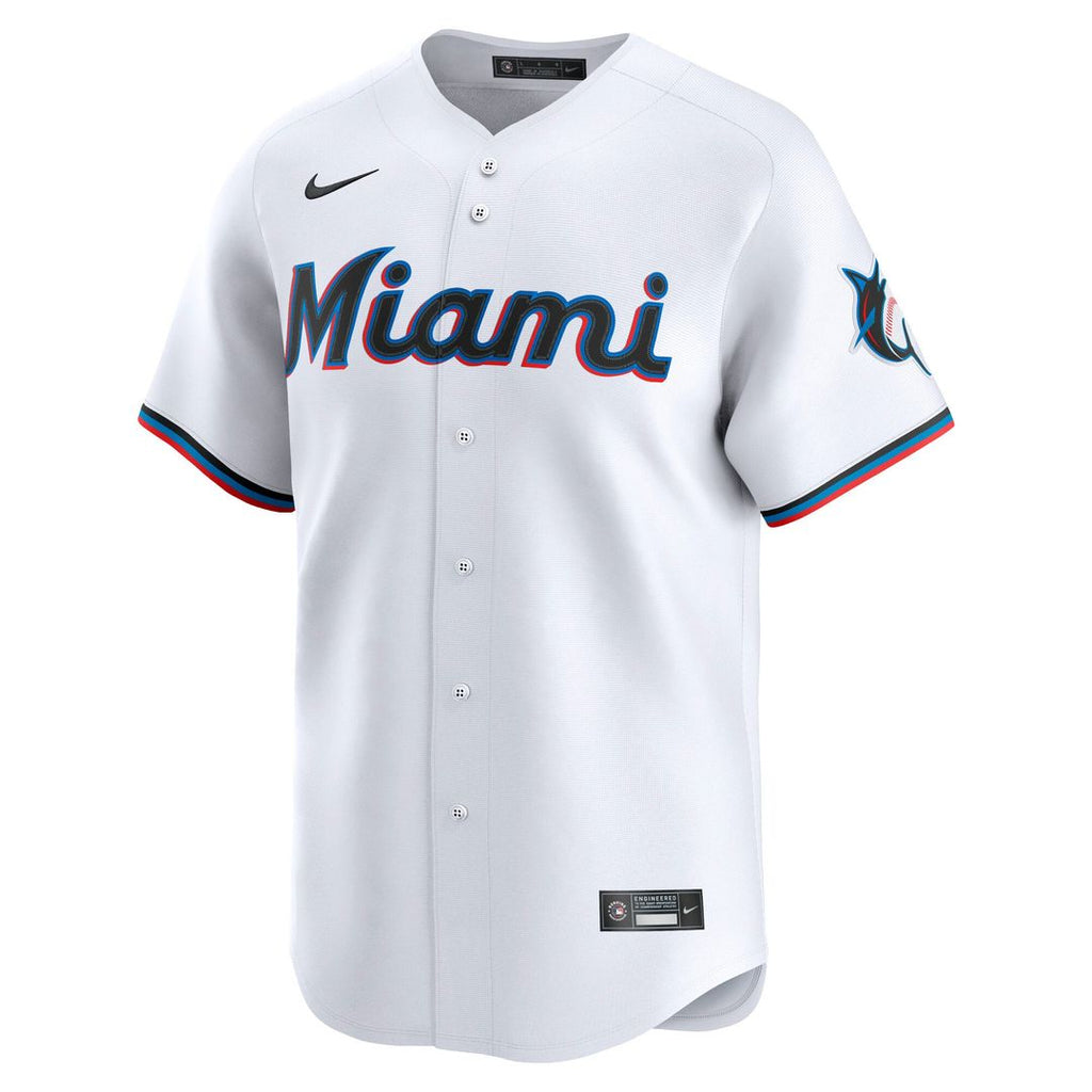 Miami Marlins Home Replica Team Jersey - White