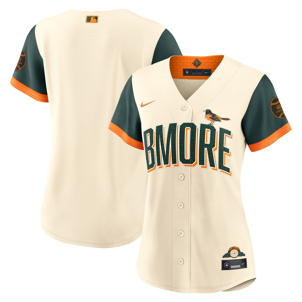 Baltimore Orioles Women's 2026 City Connect Stadium Jersey - Cream