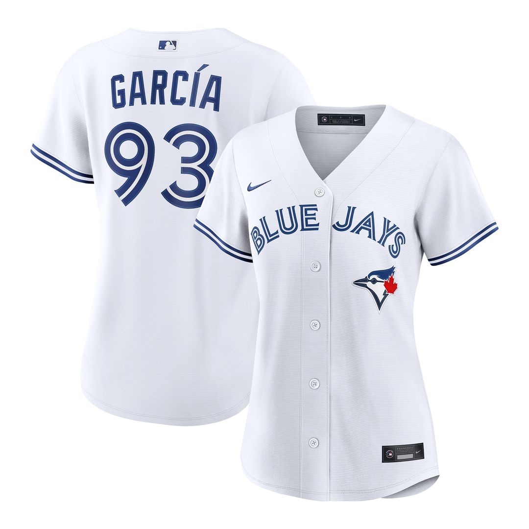 Yimi García Toronto Blue Jays Women's Home Replica Jersey - White