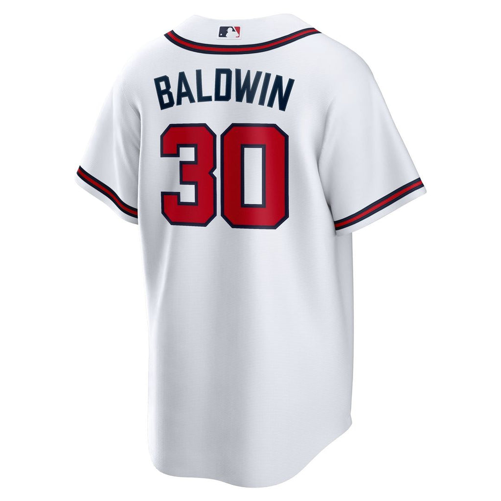 Drake Baldwin Atlanta Braves Home Replica Jersey - White