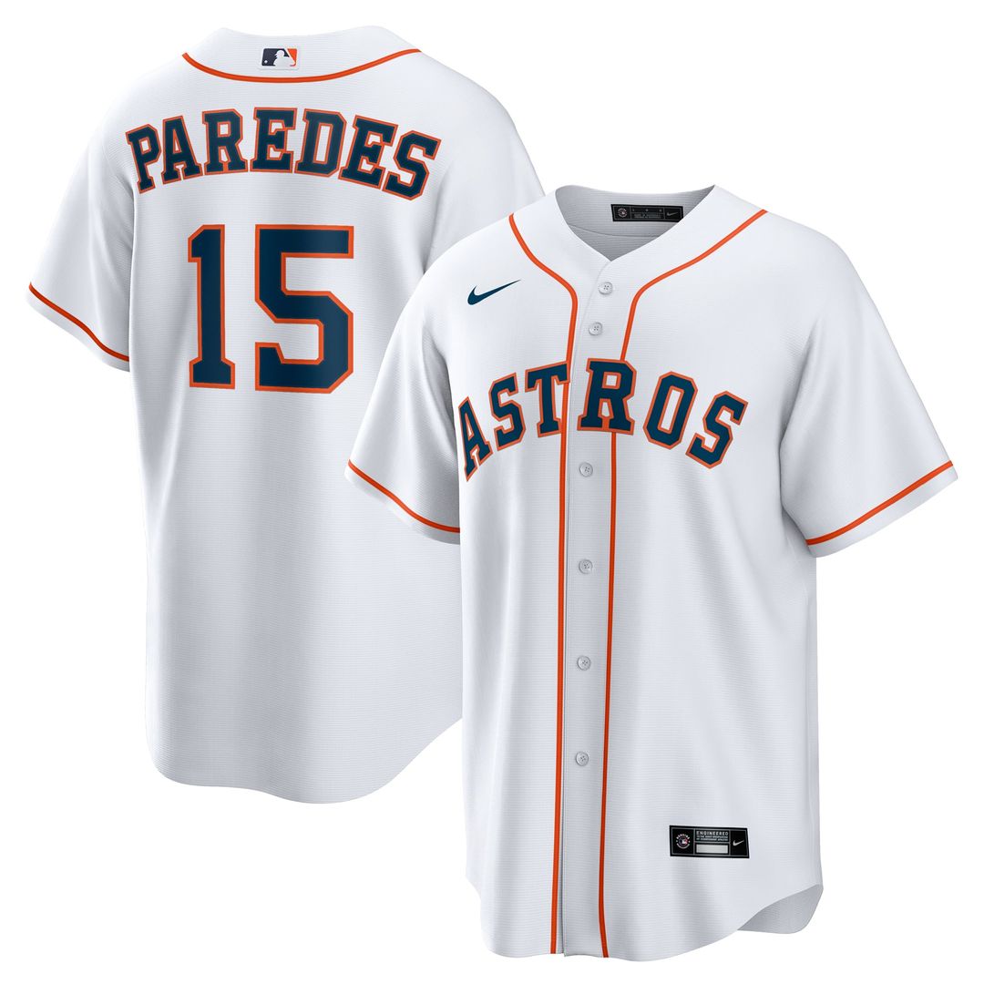 Isaac Paredes Houston Astros Home Replica Jersey - White