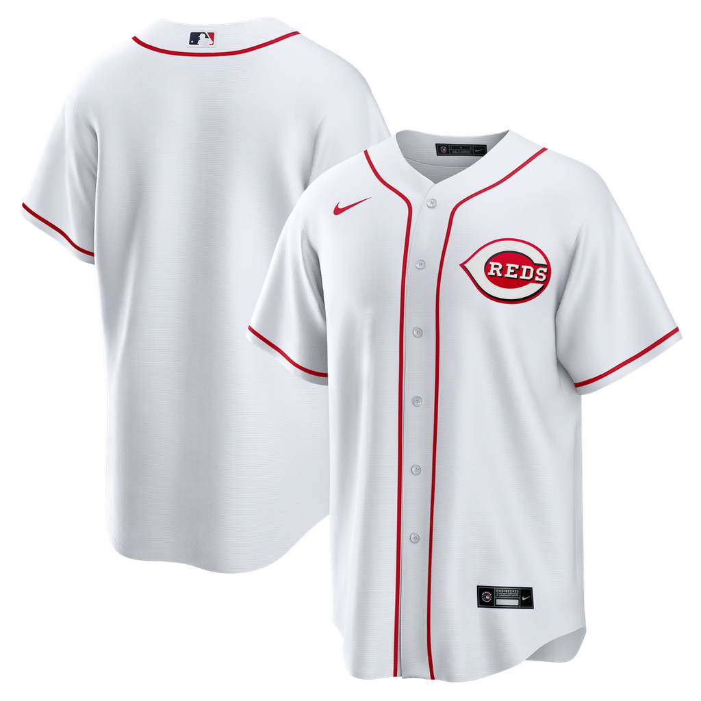 Cincinnati Reds Home Big & Tall Replica Jersey - White