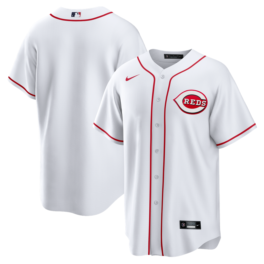 Cincinnati Reds Home Big & Tall Replica Jersey - White