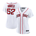 Wilyer Abreu Boston Red Sox Women's Home Replica Jersey - White
