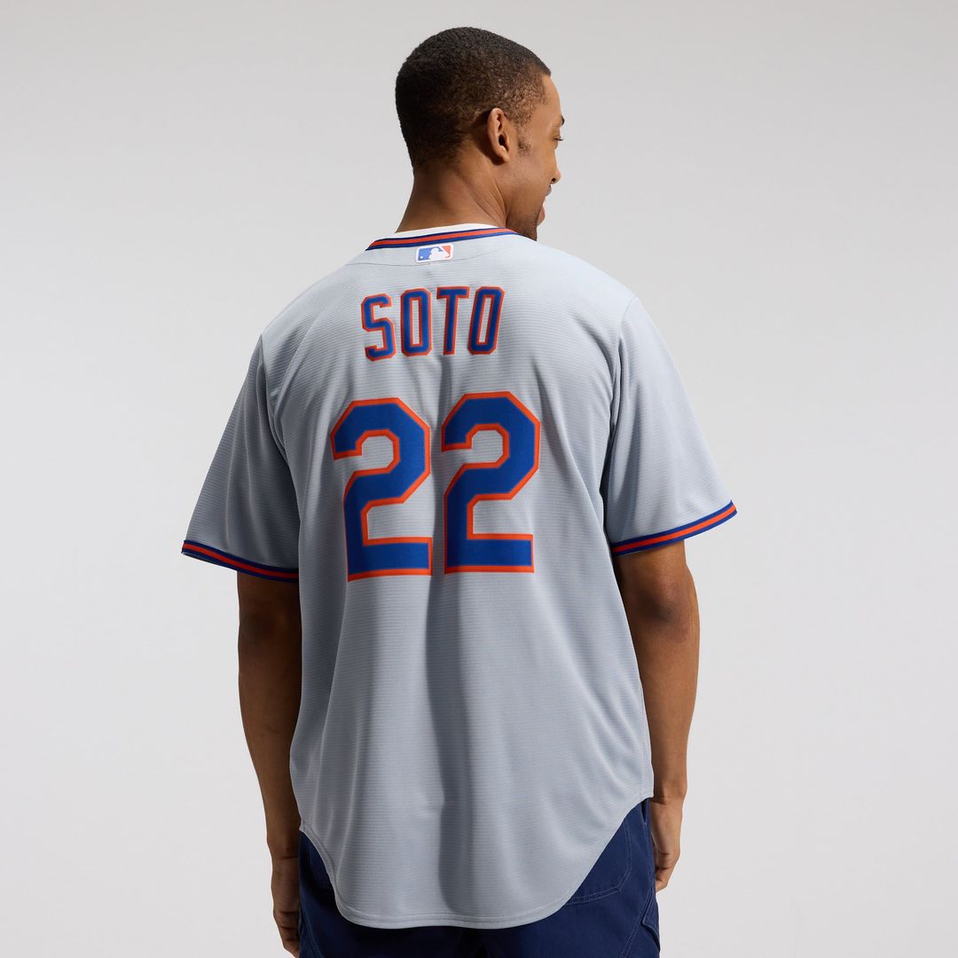 Juan Soto New York Mets Road Replica Jersey - Gray