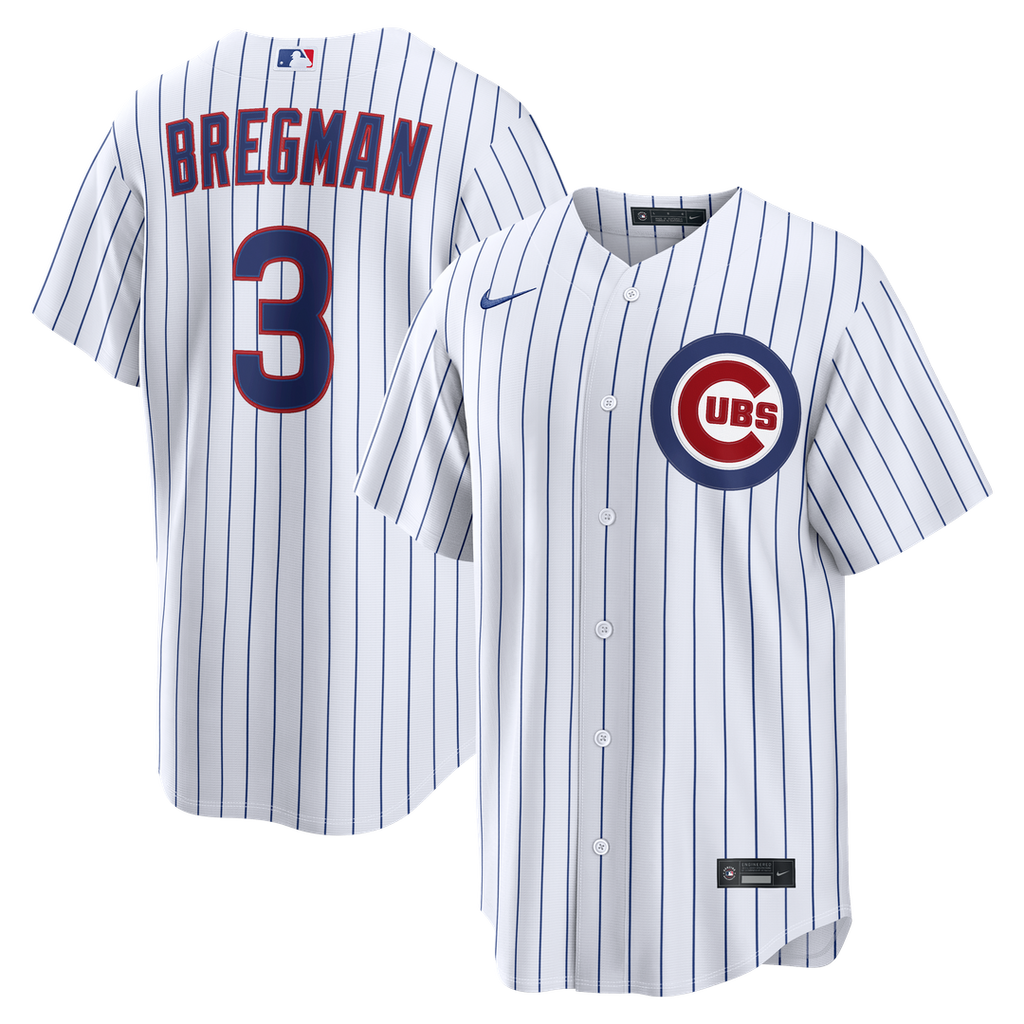 Alex Bregman Chicago Cubs Home Replica Jersey - White