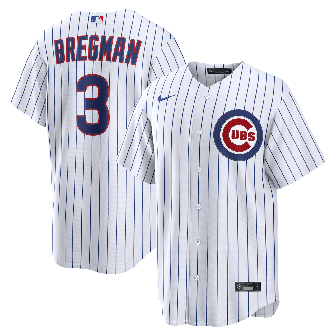 Alex Bregman Chicago Cubs Home Replica Jersey - White