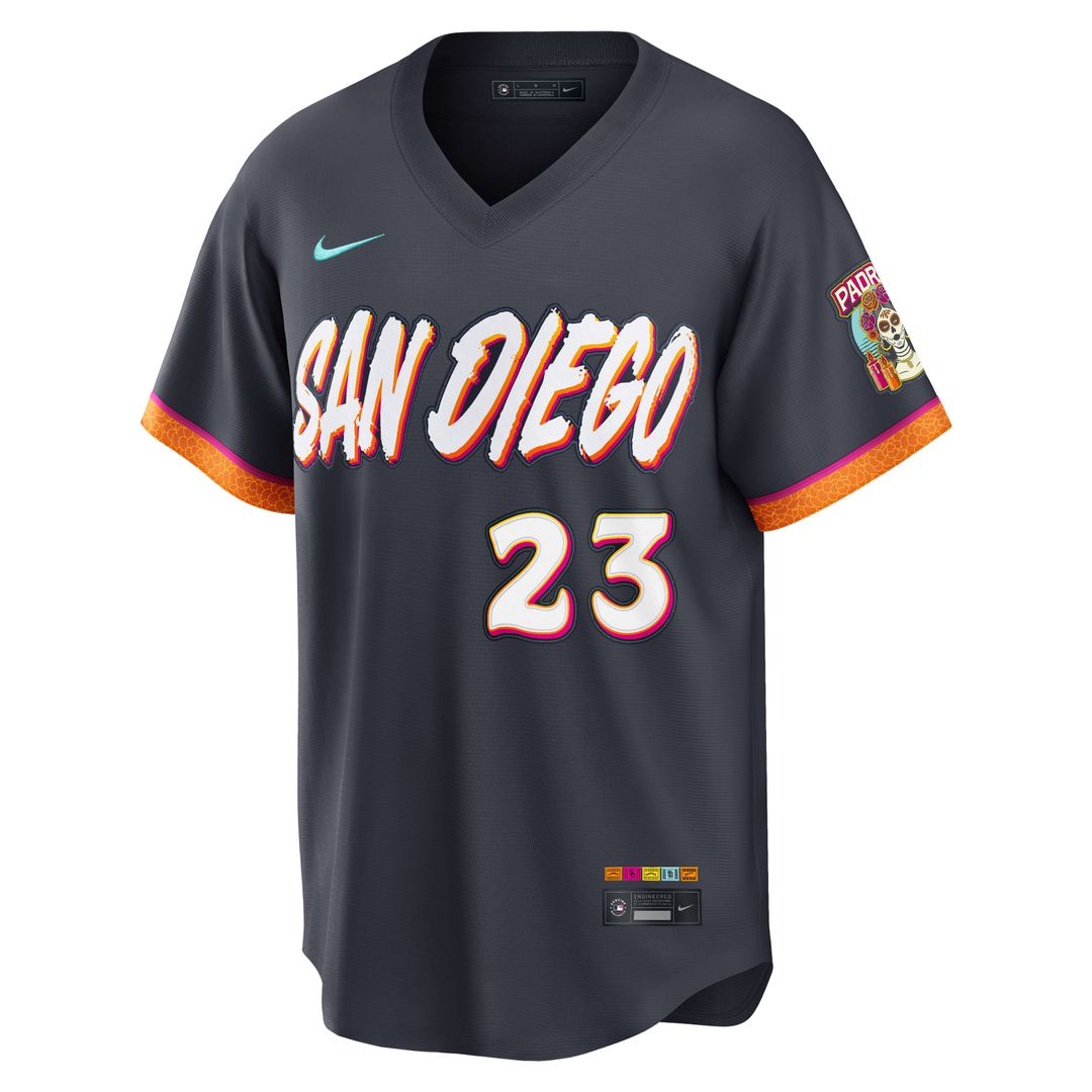 Fernando Tatis Jr. San Diego Padres 2026 City Connect Stadium Jersey - Obsidian