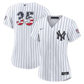 Fourth of July Women's New York Yankees Cody Bellinger White USA 250 Stadium Jersey