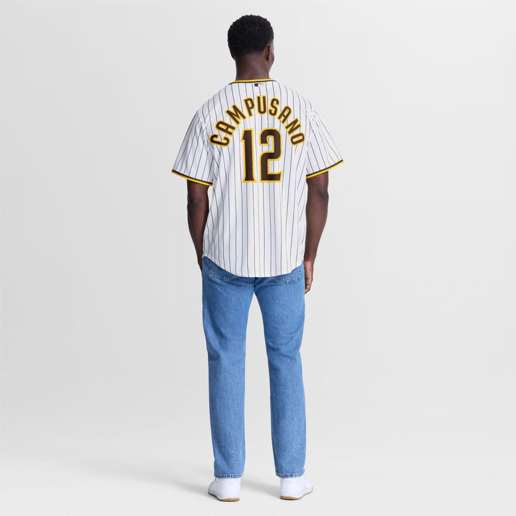 Luis Campusano San Diego Padres Home Replica Jersey - White