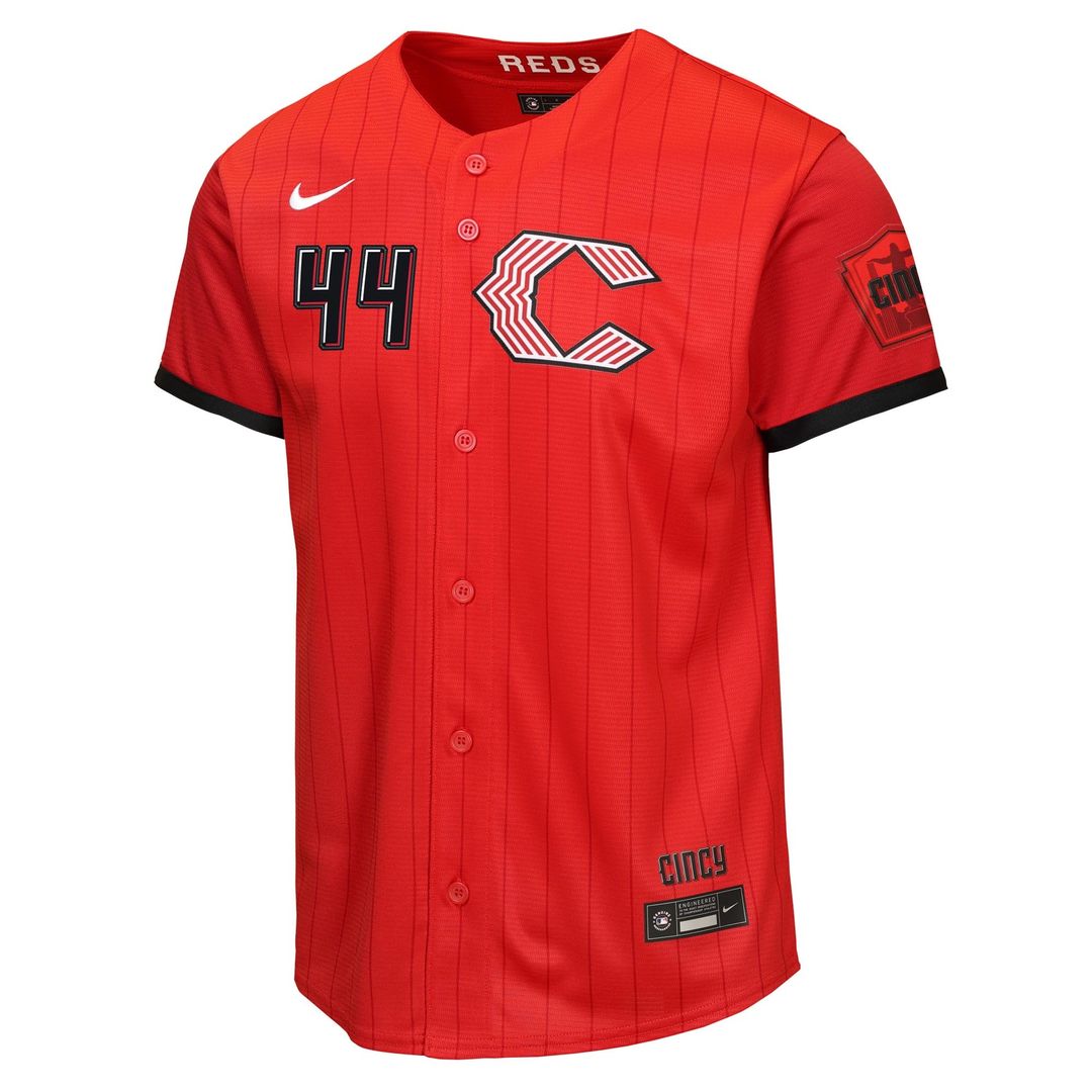 Elly De La Cruz Cincinnati Reds Youth 2026 City Connect Stadium Jersey - Red
