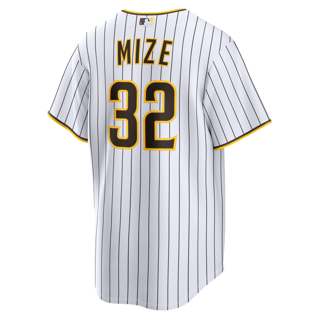 Casey Mize San Diego Padres Home Replica Jersey - White