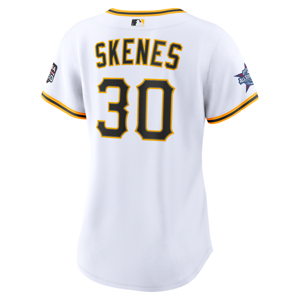 2026 All - Star Game Women's Pittsburgh Pirates Paul Skenes White Replica Jersey
