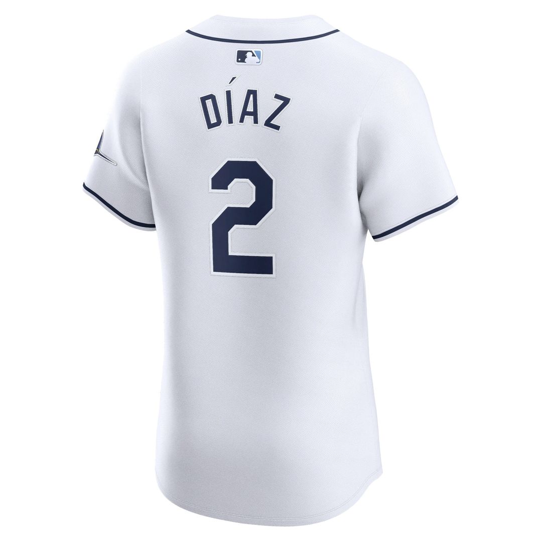 Yandy Diaz Tampa Bay Rays Home Elite Player Jersey - White