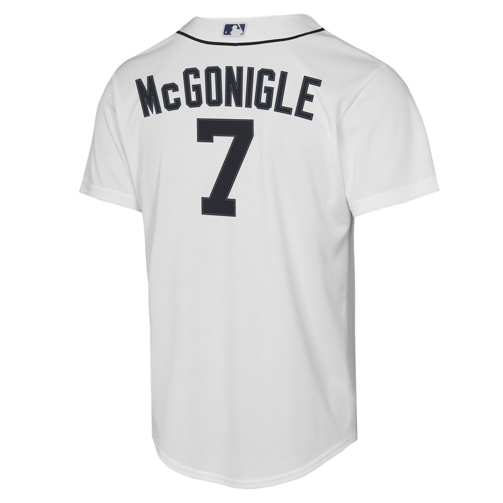 Kevin McGonigle Detroit Tigers Youth Home Replica Jersey - White