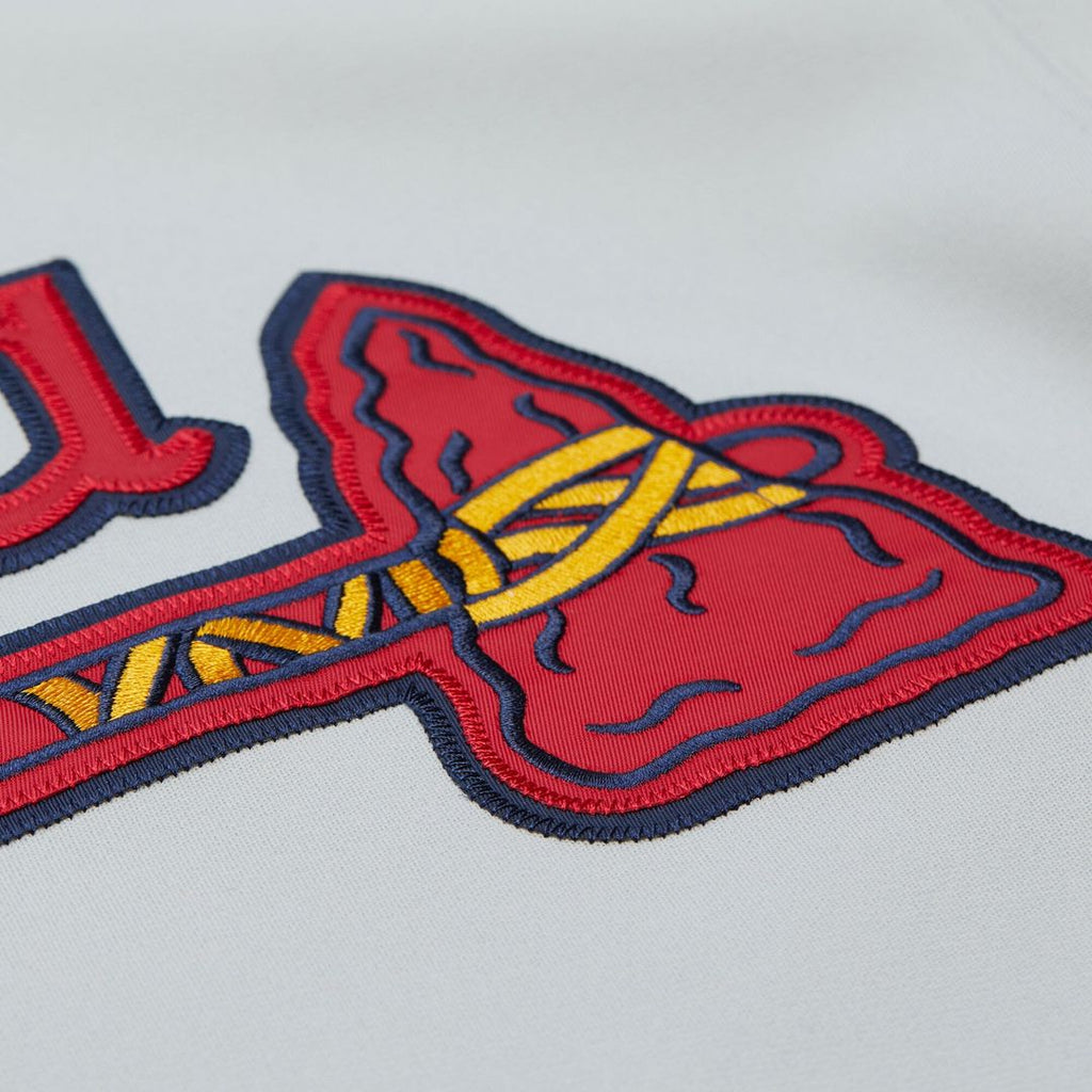 Greg Maddux Atlanta Braves 1995 Throwback Authentic Jersey - Gray