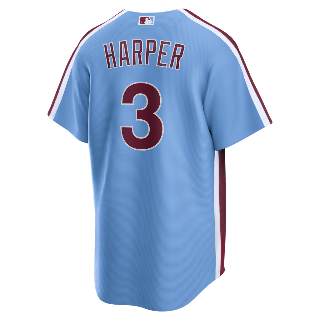 Bryce Harper Philadelphia Phillies Alternate Replica Jersey - Light Blue