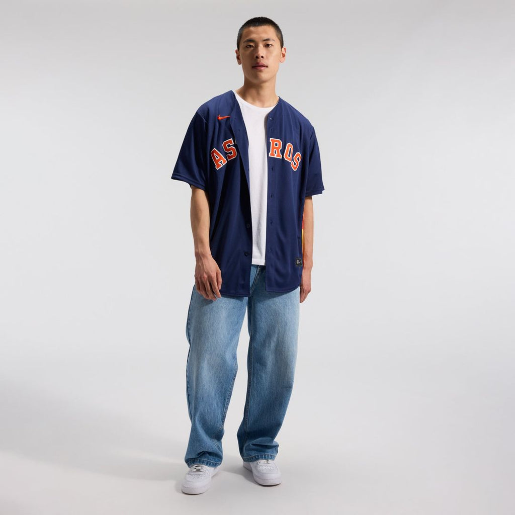 Jose Altuve Houston Astros Alternate 2 Replica Jersey - Navy