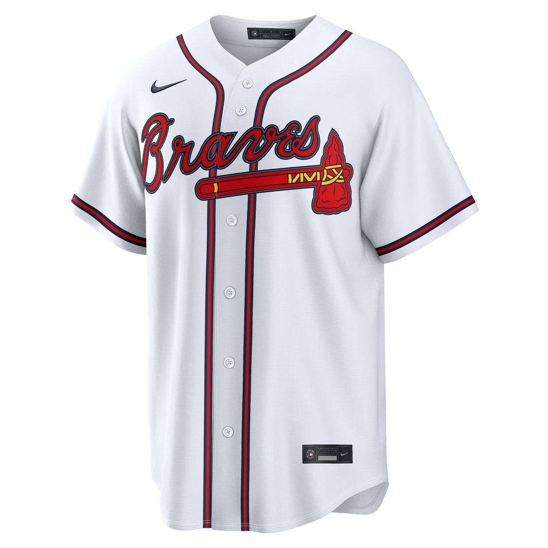 Austin Riley Atlanta Braves Home Replica Jersey - White