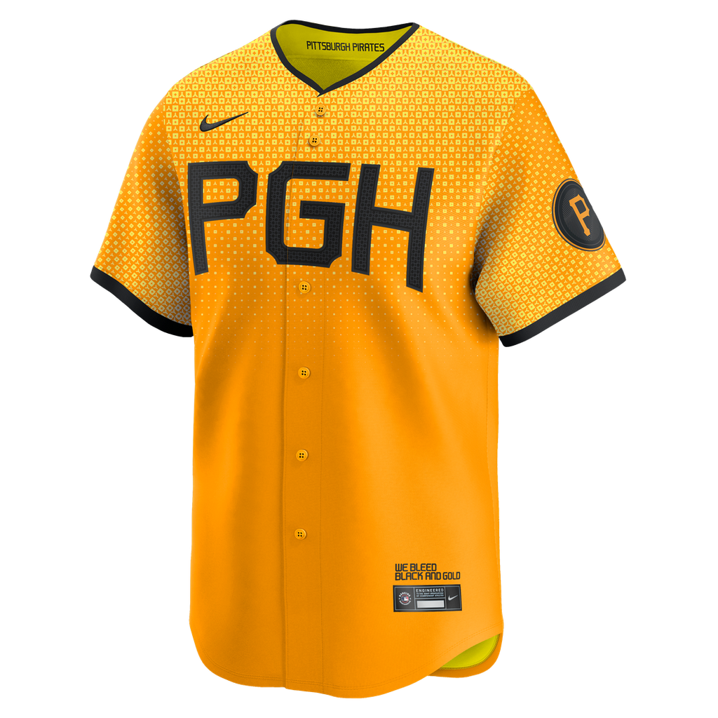 Oneil Cruz Pittsburgh Pirates City Connect Limited Jersey - Gold