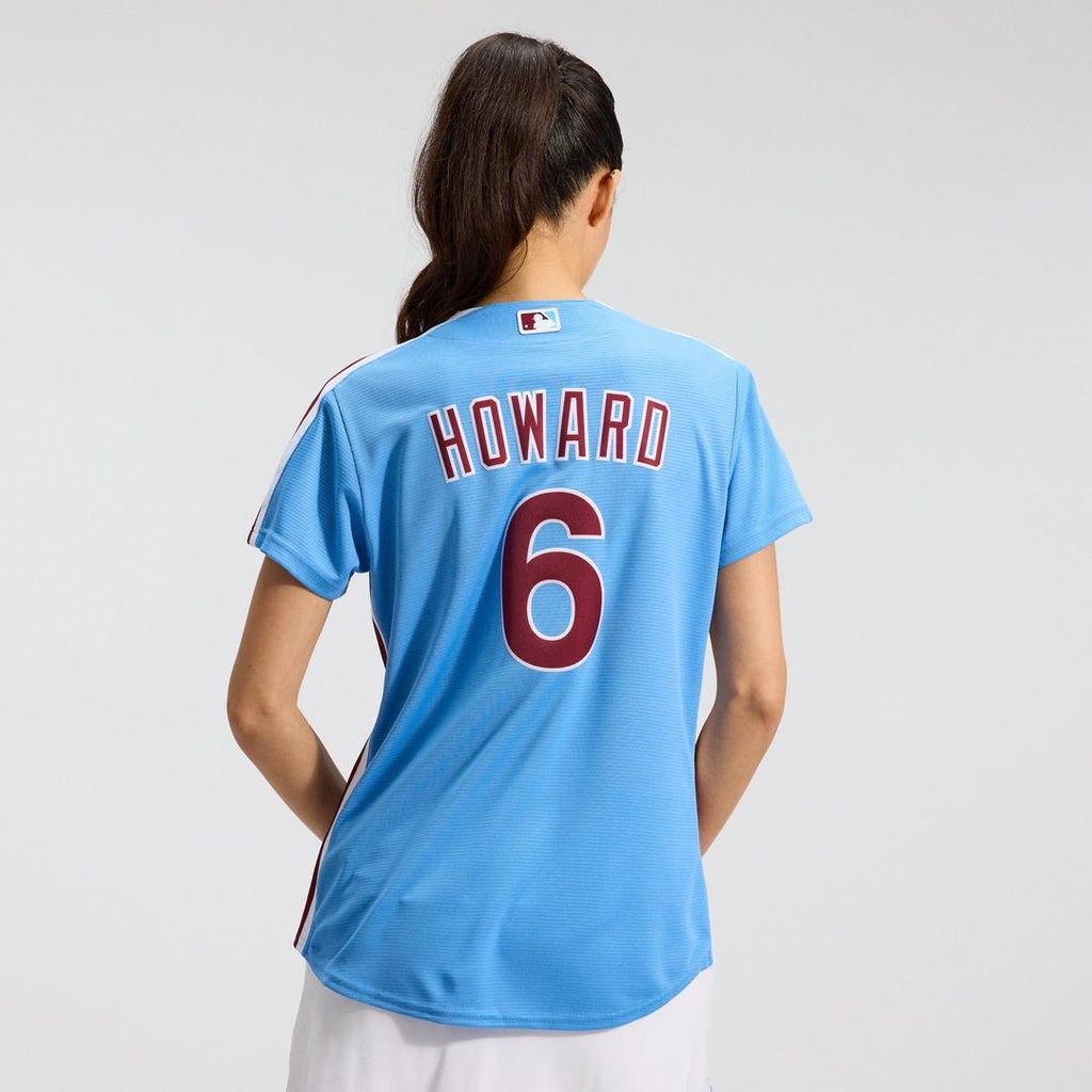 Ryan Howard Philadelphia Phillies Women's Replica Jersey - Light Blue