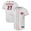 Sal Stewart Cincinnati Reds Youth Home Replica Player Jersey - White