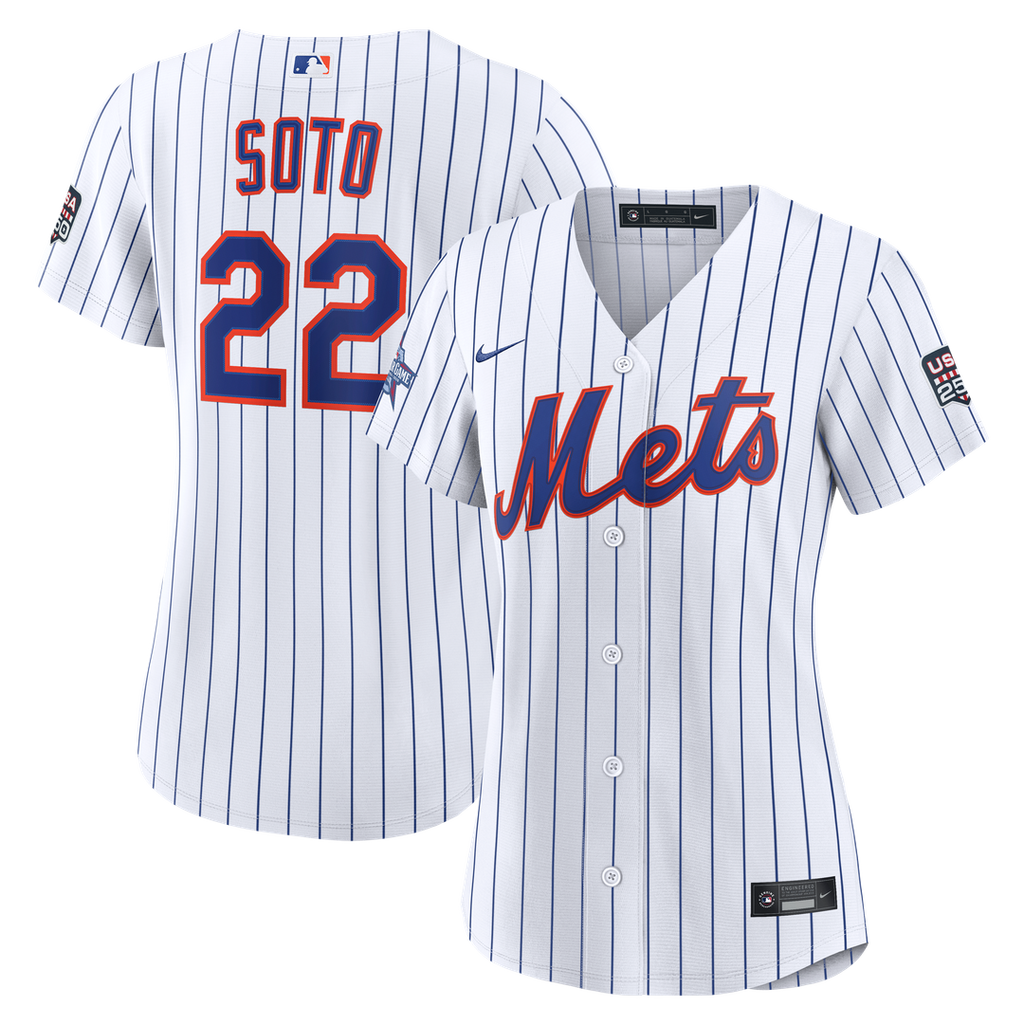 2026 All - Star Game Women's New York Mets Juan Soto White Replica Jersey
