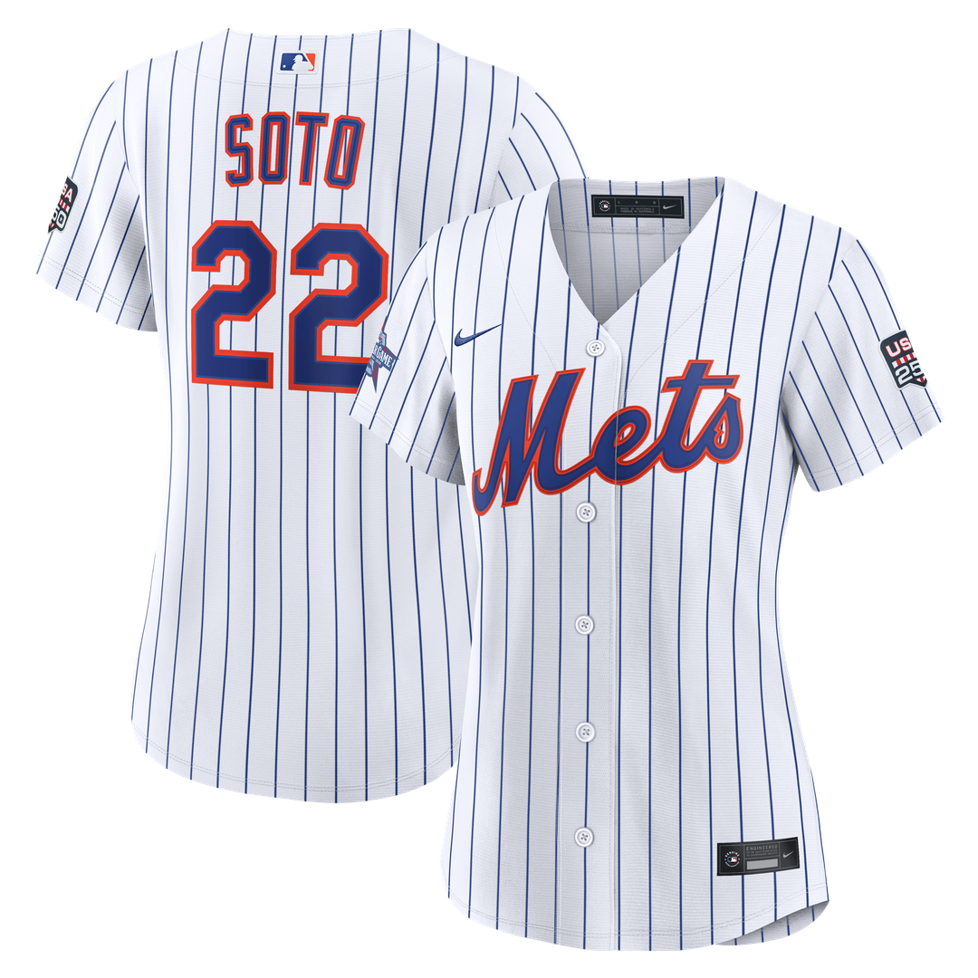 2026 All - Star Game Women's New York Mets Juan Soto White Replica Jersey