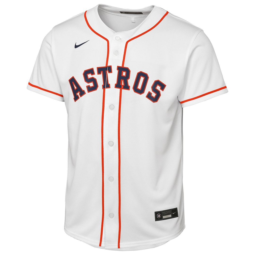Houston Astros Youth Home Replica Jersey - White