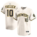 Sal Frelick Milwaukee Brewers Home Limited Player Jersey - Cream